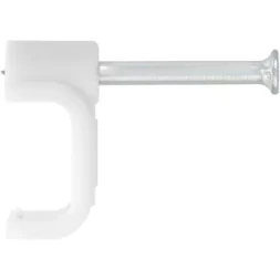 Скобы электроустановочные, 9 мм, прямоугольный профиль, 40 шт СИБРТЕХ 47538