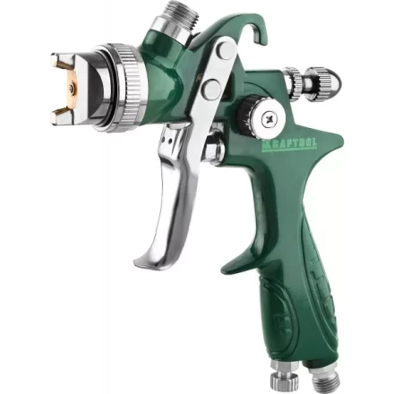 Краскопульт пневматический KRAFTOOL AirKraft, HVLP, с верхним бачком, 1,7мм 06522-1.7 купить в Ижевске