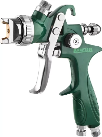 Краскопульт пневматический KRAFTOOL AirKraft, HVLP, с верхним бачком, 1,7мм 06522-1.7 купить в Ижевске
