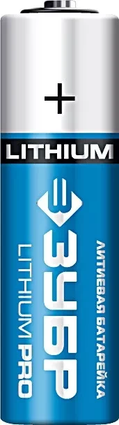 Батарейка ЗУБР "Lithium PRO", литиевая Li-FeS2, "AA", 1,5 В, 2шт 59202-2C купить в Ижевске