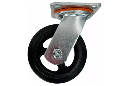 Аппаратное поворотное колесо большегрузное HITCH 152*50 резина черная SCd63 (SZ084997) купить в Ижевске