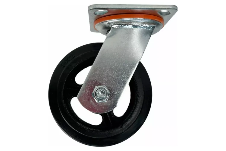 Аппаратное поворотное колесо большегрузное HITCH 152*50 резина черная SCd63 (SZ084997) купить в Ижевске