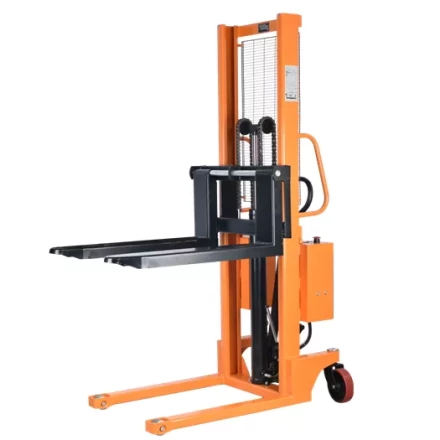 Штабелер комбинированный с ручным и электроподъемом 1,0 т 2,5 м TOR CTYC с раздвижными вилами 1040528 купить в Ижевске