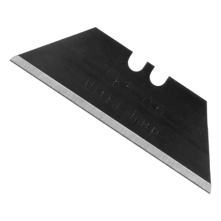 Лезвия, 19 мм, сталь SK5 - 0,6 мм, трапециевидные, 5 штук// Denzel 79318 купить в Ижевске