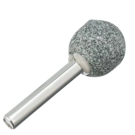 Шарошка абразивная, шар, 19 мм, для дрели , хвостовик d6 мм, 63С Denzel 76023 купить в Ижевске
