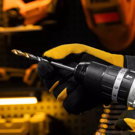 Сверло спиральное по металлу Denzel 7,5 x 109 мм, Р6М5, Golden Tip, 718238 купить в Ижевске