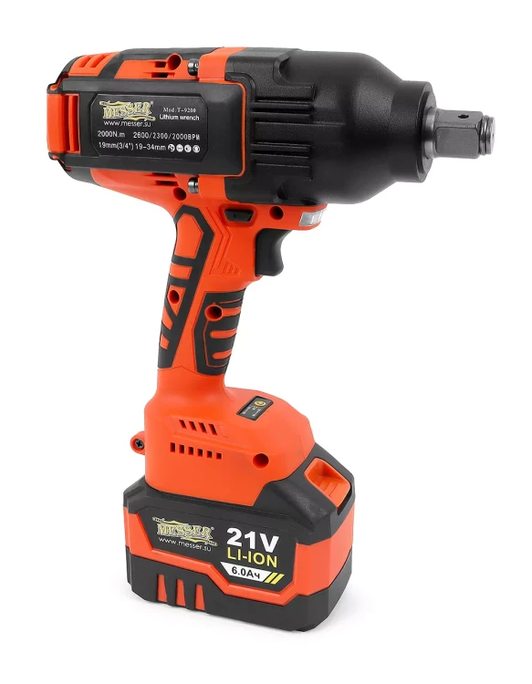 Аккумуляторный ударный гайковерт MESSER T9200 2000Нм 6Ач купить в Ижевске