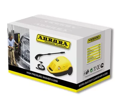 Минимойка-мойка высокого давления Aurora A-2058 brush ВД без нагрева купить в Ижевске