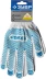 ЗУБР ТОЧКА+, S-M, х/б перчатки с покрытием из ПВХ-геля, противоскользящие, точки увеличенного размера, 13 класс, Профессионал (11451-S) купить в Ижевске