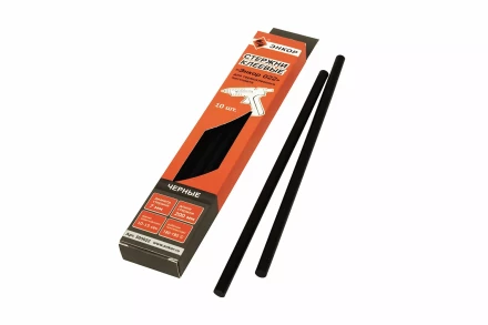 Стержень клеевой 7х200мм ЭНКОР 022 10шт черный 505022 купить в Ижевске