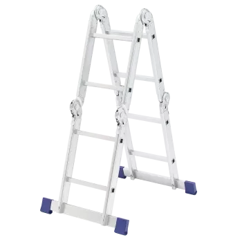 Лестница шарнирная алюминиевая Сибртех 4х2 97879 купить в Ижевске