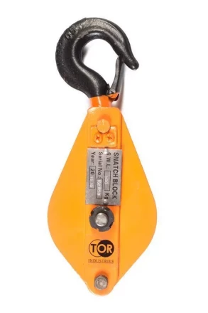 Блок монтажный однорольный с  крюком TOR HQG(L) K1-0,5 т с откидной щекой (K) 1048146 купить в Ижевске