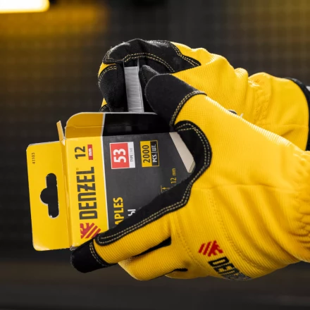 Скобы Denzel 12 мм, для мебельного степлера, тип 53, 2000 шт. 41103 купить в Ижевске