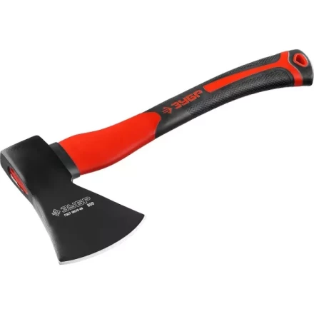 Топор ЗУБР &quot;МАСТЕР&quot; кованый с двухкомпонентной стеклопластиковой рукояткой, 0,8кг 2061-08 купить в Ижевске