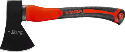 Топор ЗУБР &quot;МАСТЕР&quot; кованый с двухкомпонентной стеклопластиковой рукояткой, 0,8кг 2061-08 купить в Ижевске