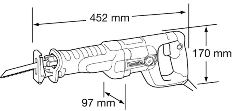 Пила сабельная Makita JR3050T купить в Ижевске