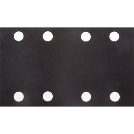 Лист шлиф. универс. URAGAN &quot;Оптимал. для мягких пород дерева&quot; 8 отв. по линии, на липучке, для ПШМ, P320, 80х133мм, 10шт 907-21111-320-10 купить в Ижевске