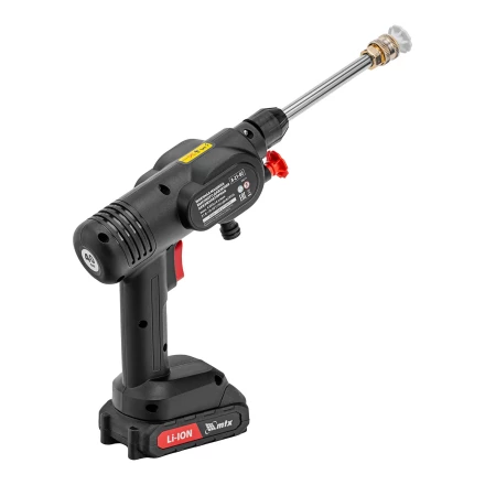 Моечная машина высокого давления аккумуляторная А-21-02, 40 бар, 4 л/мин, Li-ion 21 В, 2 акк.// MTX купить в Ижевске