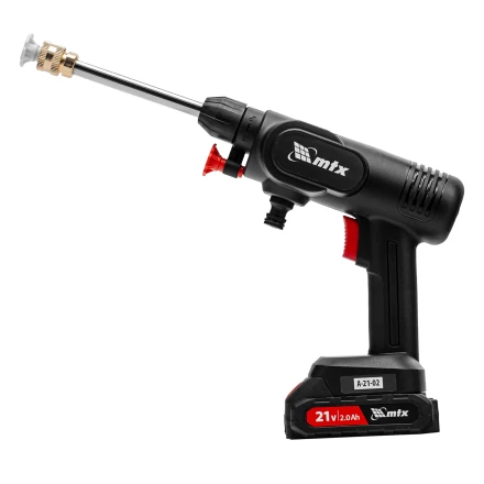 Моечная машина высокого давления аккумуляторная А-21-02, 40 бар, 4 л/мин, Li-ion 21 В, 2 акк.// MTX купить в Ижевске