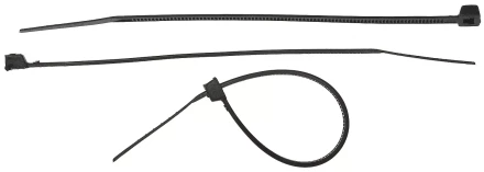 Хомуты ЗУБР нейлоновые, в п/э пакете, тип 7, черные, 2,5ммх150мм, 50шт 4-309037-25-150 купить в Ижевске