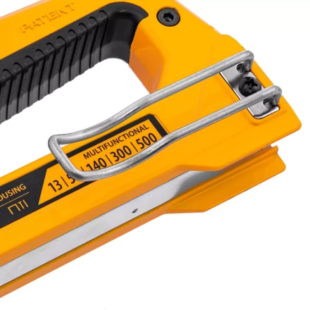 Степлер мебельный Denzel 40215, тип 53 и 13, 6-14мм, тип 140, 10-14мм, тип 300, 15мм, тип 500, 15мм купить в Ижевске