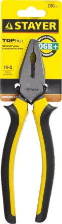 Плоскогубцы комбинированные &quot;TopGrip&quot;, 200мм, STAYER 2205-1-20_z01 купить в Ижевске
