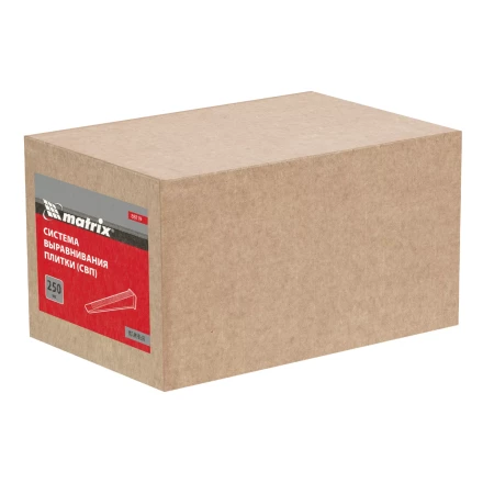Клин для системы выравнивания плитки СВП Ворота, 250 шт. в коробе Matrix 88119 купить в Ижевске