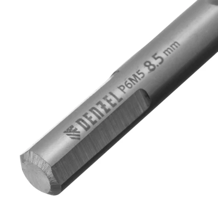 Сверло спиральное по металлу Denzel 8,5 x 117 мм, Р6М5, Golden Tip, 718240 купить в Ижевске