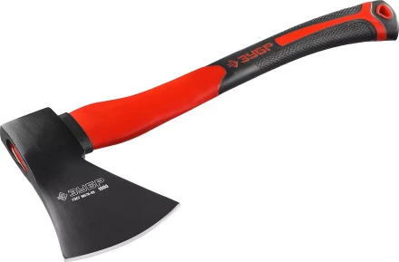 Топор ЗУБР &quot;МАСТЕР&quot; кованый с двухкомпонентной стеклопластиковой рукояткой, 1,0кг 2061-10 купить в Ижевске