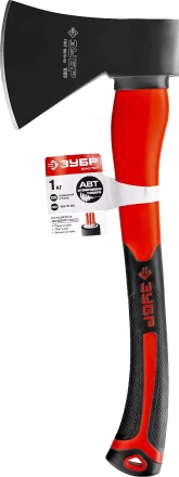 Топор ЗУБР &quot;МАСТЕР&quot; кованый с двухкомпонентной стеклопластиковой рукояткой, 1,0кг 2061-10 купить в Ижевске