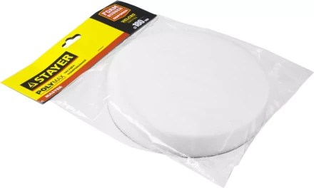 Полировальная насадка STAYER &quot;MASTER&quot; из поролона на липучке d=180мм 35920-180 купить в Ижевске