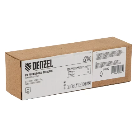 Нож шнека для льда IR-200, диаметр 200 мм, комплект 2 шт Denzel 56012 купить в Ижевске
