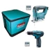 Набор Makita DK1475X3 (Дрель DF330DZ + Лобзик JV100DZ) купить в Ижевске