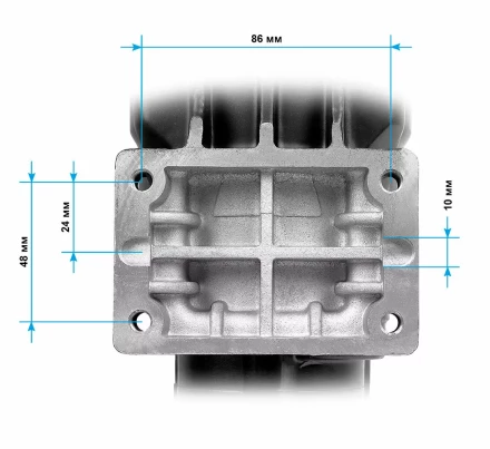 Двигатель алмазного бурения MESSER DM180-1  230мм, 3,2 кВт, 900 об/мин, с PRCD купить в Ижевске