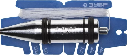 Отвес ЗУБР &quot;ЭКСПЕРТ&quot; строительный со шнуром и безопасным наконечником, 250 г 06347-25_z01 купить в Ижевске