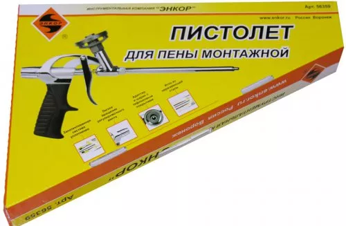 Пистолет для пены монтажной Энкор 56359 56359 купить в Ижевске