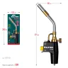 Blue Fire  KF-9000  горелка для МАПП / MAPP газа,  с пъезоподжигом,  на баллон c резьбовым соединением US 1, 2000°C 55510 купить в Ижевске
