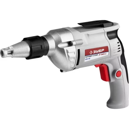 Шуруповерт ЗУБР сетевой, макс. диаметр крепежа 6мм, 0-4000об/мин, патрон HEX 1/4", 730Вт ЗСШ-730 купить в Ижевске