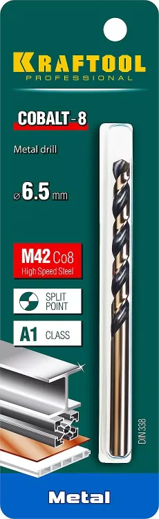 Сверла по металлу HSS-Co 29656-6.5 купить в Ижевске