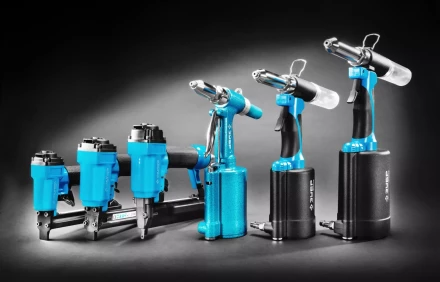 Степлер (гвозде/скобозабиватель) пневматический для скоб тип 55 (16-30 мм) и тип 300 (10-35 мм) 3192 серия ПРОФЕССИОНАЛ купить в Ижевске