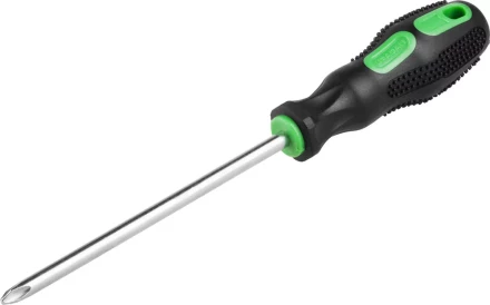 Отвертка URAGAN c двухкомпонентной рукояткой, PH3 x 150мм 25076-3-15_z01 купить в Ижевске