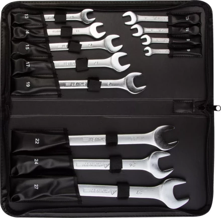 Набор STAYER &quot;PROFESSIONAL&quot;: Ключи комбинированные, 6-27мм, 12шт 2-271257-H12 купить в Ижевске