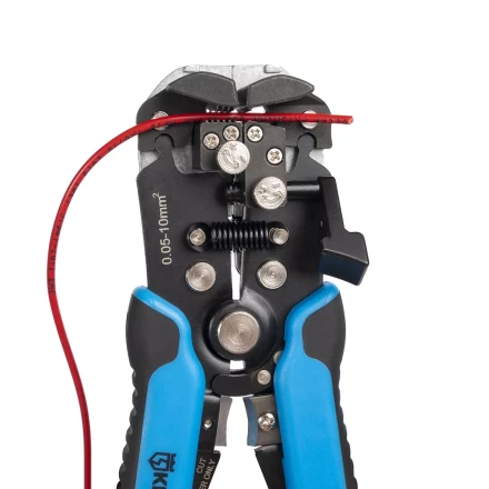 Автоматический многофункциональный стриппер КВТ WS-12 «Ягуар» для снятия изоляции с проводов 0.05–10 мм (69476) купить в Ижевске