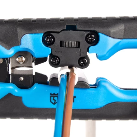 Автоматический многофункциональный стриппер КВТ WS-19 для снятия изоляции с проводов 0.05–10 мм (89424) купить в Ижевске