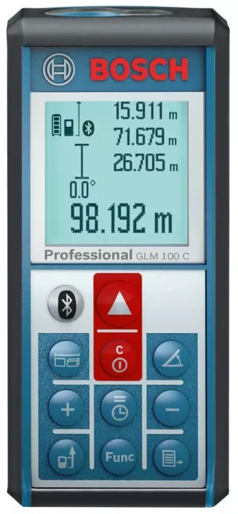 Дальномер лазерный BOSCH GLM 100 C Prof (0.601.072.700) купить в Ижевске