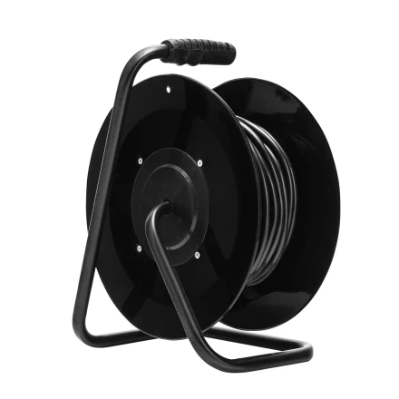 Удлинитель силовой 20 м, 16А, тип УХз16, КГ 3 x 2.5 мм, на стальной катушке, 4 розетки Сибртех 95878 купить в Ижевске