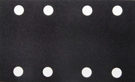 Лист шлиф. универс. URAGAN &quot;Оптимал. для тверд. пород дерева&quot; 8 отв. по линии, на липучке, для ПШМ, P120, 80х133мм, 50шт 907-22111-120-50 купить в Ижевске