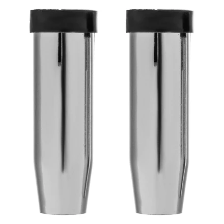 Сопло газовое 16, длина 57мм, 2 шт для MIG горелки тип 24 Denzel 93647 купить в Ижевске