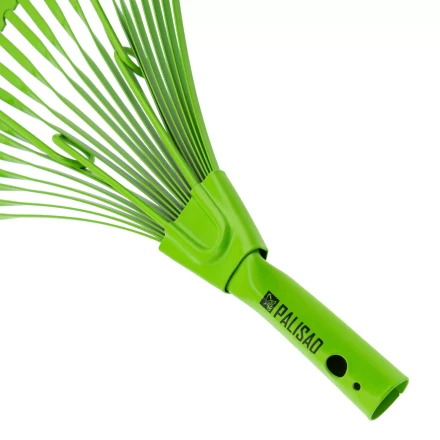 Грабли веерные стальные Palisad, 565 мм, 22 плоских зуба, эмалированные, усиленные, без черенка, 617015 купить в Ижевске