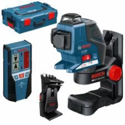 Нивелир лазерный GLL 3-80 P+ BMI +LR2+LBOXX BOSCH купить в Ижевске